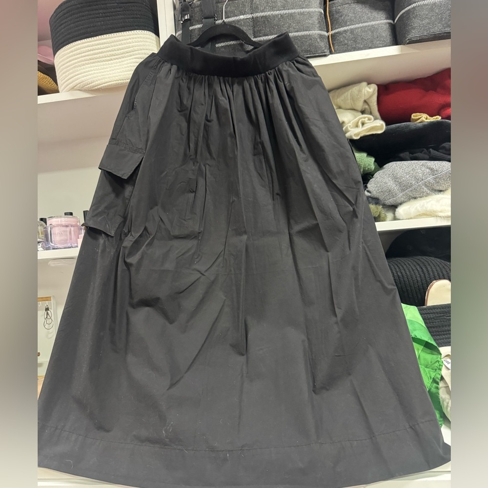 Stateside Black A-Line Skirt - Picture 2 of 5